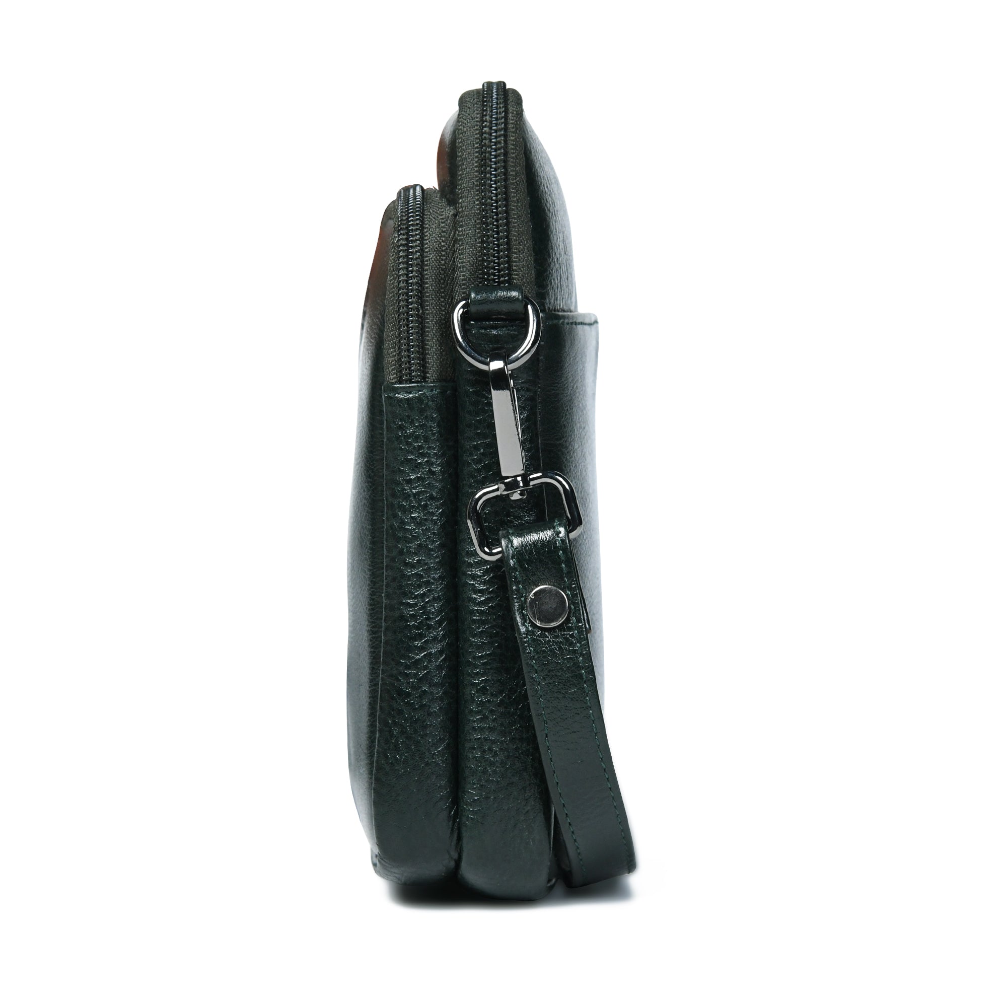 AmberStride Leather Sling Bag